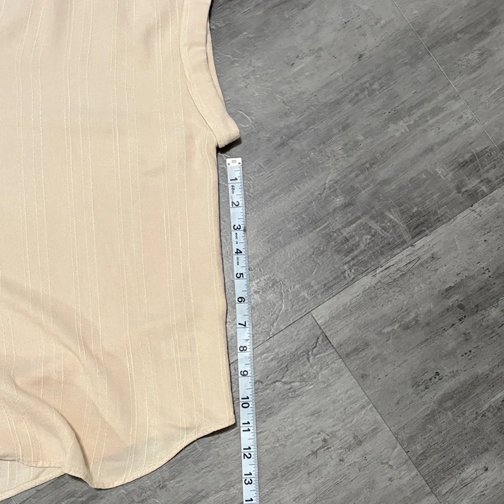 Cloth & Stone Light Beige Blouse New with Tags Size XL - Picture 9 of 9